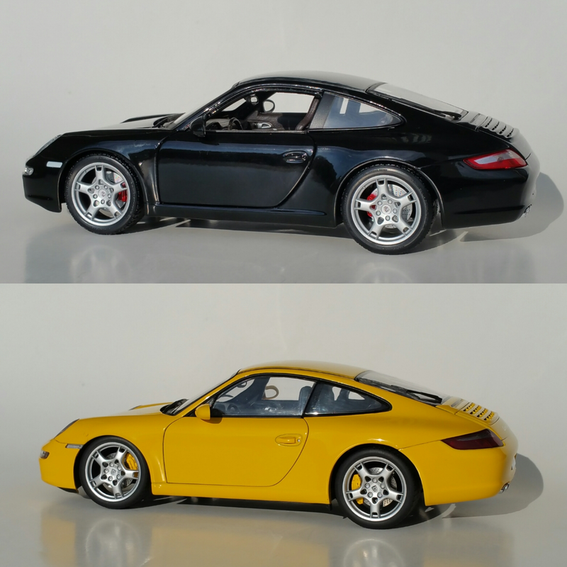 Illustration for article titled Teutonic Tuesday Battle: Porsche 911 Carrera S, AUTOart vs. Maisto